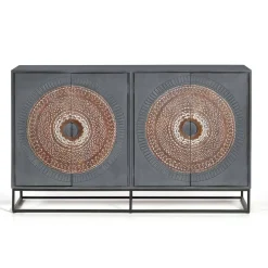 New Wohnen Sideboard - dekorativ mit Mandalas - Mesusco