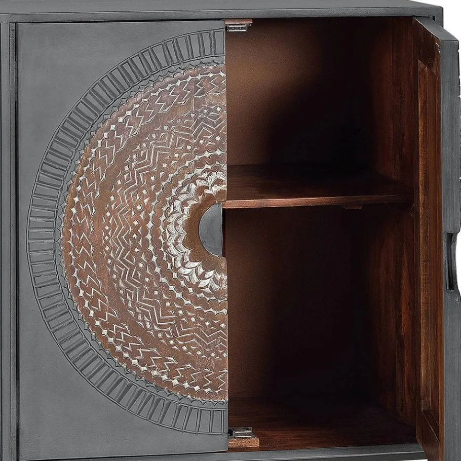 New Wohnen Sideboard - dekorativ mit Mandalas - Mesusco