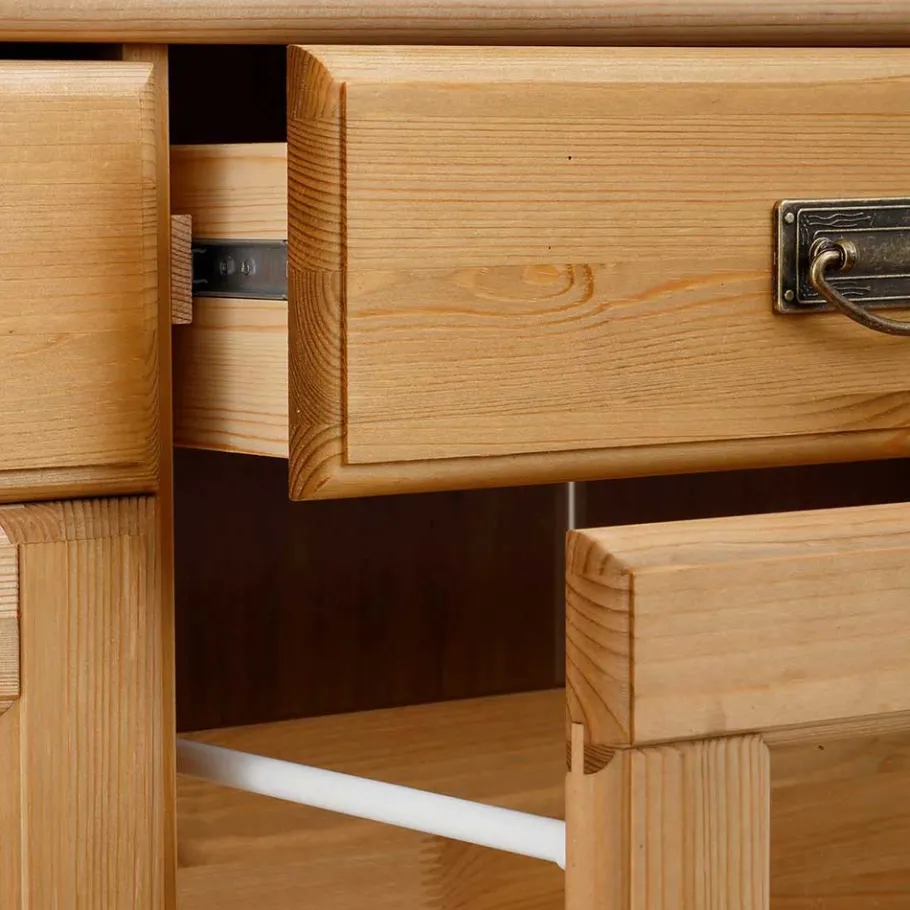 Sale Wohnen Sideboard aus Kiefer - modernes Landhaus - Arendu