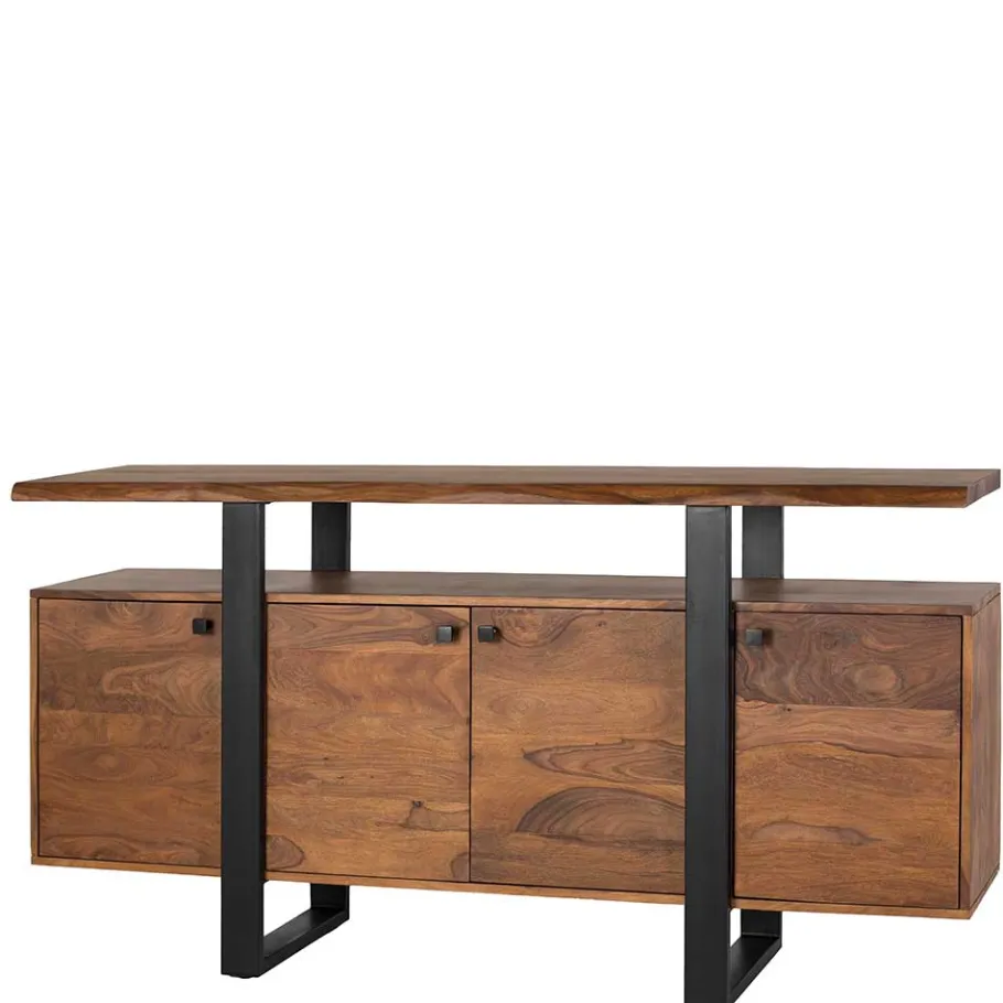 Sale Wohnen Sideboard aus Palisanderholz und Metall - Uniaka