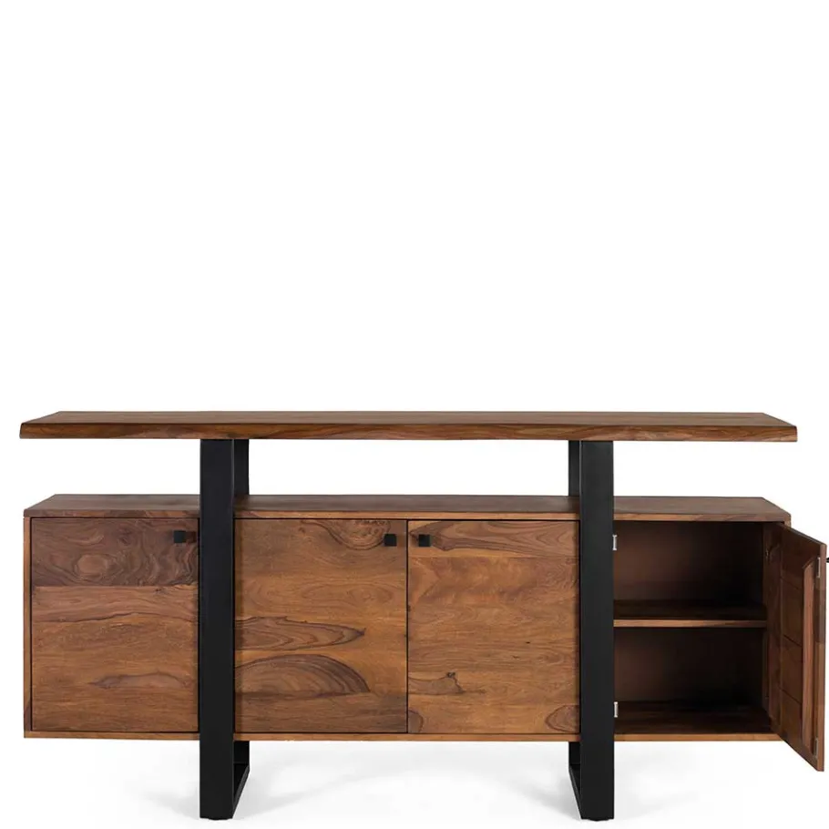 Sale Wohnen Sideboard aus Palisanderholz und Metall - Uniaka