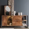 Clearance Wohnen Sideboard aus Recyclingholz Mango & Metall - Acira