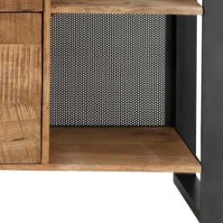 Clearance Wohnen Sideboard aus Recyclingholz Mango & Metall - Acira