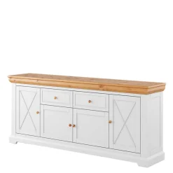 Hot Wohnen Sideboard im Landhaus Look - 200 cm breit - Saluts