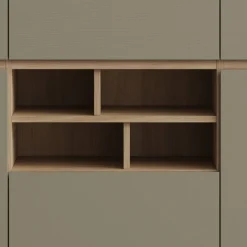New Wohnen Sideboard in Eukalyptus und Eiche Optik - Promo