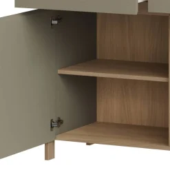 New Wohnen Sideboard in Eukalyptus und Eiche Optik - Promo