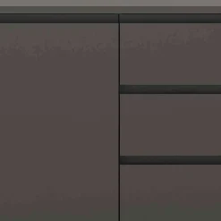 Hot Wohnen Sideboard in Grau & Gold - Tajibo