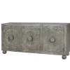 New Wohnen Sideboard in Grey Wash Mangoholz - Buama