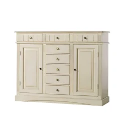 Discount Wohnen Sideboard Nawasco in Creme Vintage