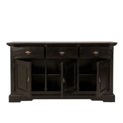 New Wohnen Sideboard Polenta aus Akazie Massivholz