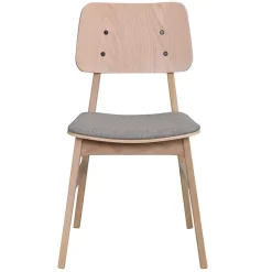Wohnen Skandi Ausziehtisch & 6 Stühle - Pessoa I (siebenteilig)