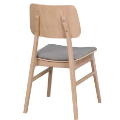 Wohnen Skandi Ausziehtisch & 6 Stühle - Pessoa I (siebenteilig)