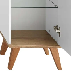 Best Wohnen Skandi Badmöbel Kombi zweifarbig - Timur (dreiteilig)