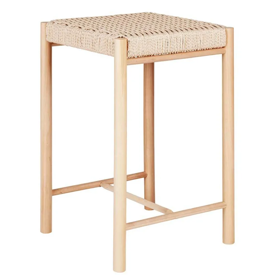 Discount Wohnen Skandi Barhocker quadratisch 42x42 cm - Puvina