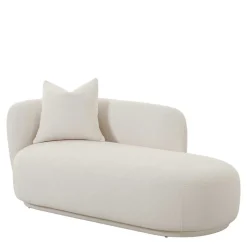 Best Wohnen Skandi Design Couch in Cremeweiß - Premuda