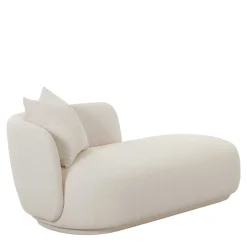 Best Wohnen Skandi Design Couch in Cremeweiß - Premuda