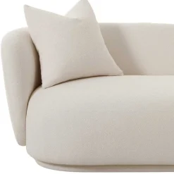 Best Wohnen Skandi Design Couch in Cremeweiß - Premuda