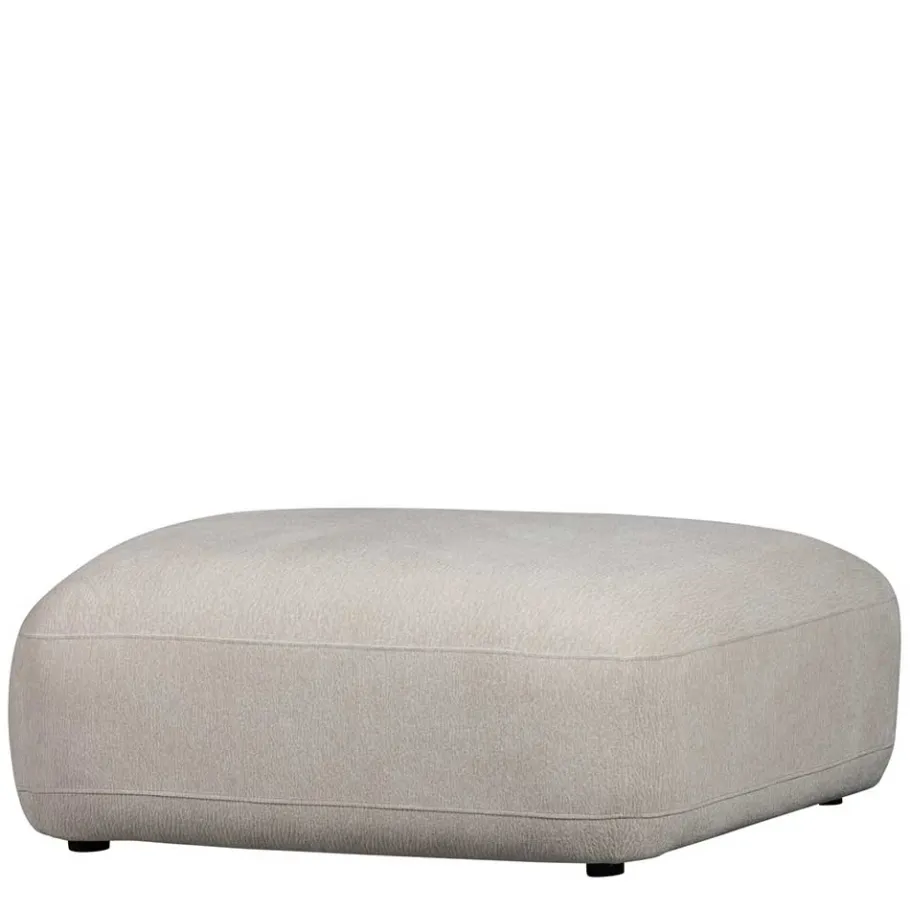 Clearance Wohnen Skandi Designsessel in Beige Strukturstoff - Samuele