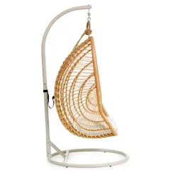 Discount Wohnen Skandi Hängesessel aus Rattan Geflecht - Palencia