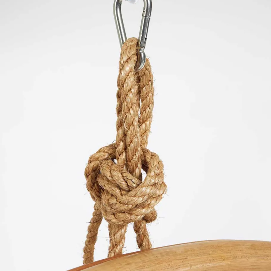 Discount Wohnen Skandi Hängesessel aus Rattan Geflecht - Palencia
