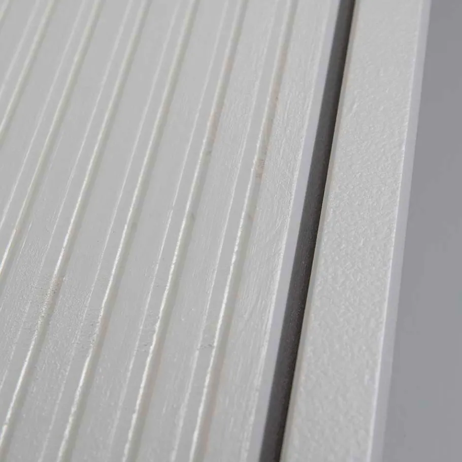 Wohnen Skandi Lowboard 4-türig in Grau - Huvina