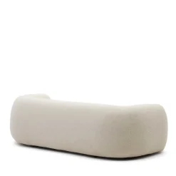 Wohnen Skandi Polstercouch in Offwhite Boucle - Limburg