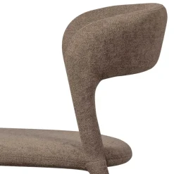 Outlet Wohnen Skandi Polsterstuhl in Taupe - Rayn (2er Set)