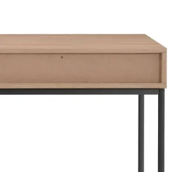 Outlet Wohnen Skandi Schreibtisch in Eiche Optik - Lunira