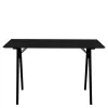 New Wohnen Skandi Schreibtisch in Schwarz - Vallino