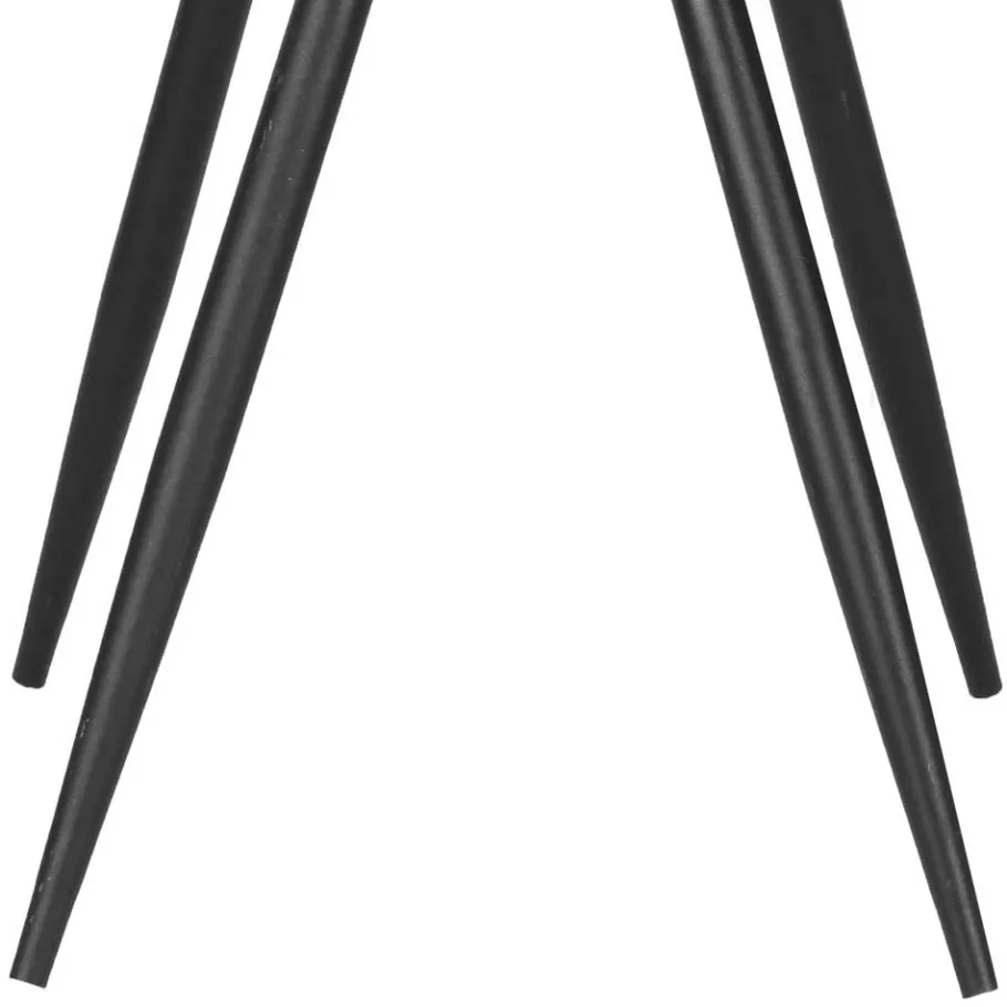 Sale Wohnen Skandi Tischsessel in Hellgrau & Schwarz - Naviron (2er Set)