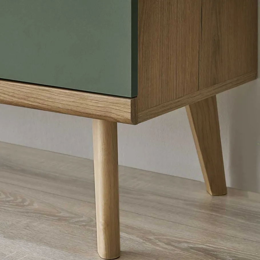 Hot Wohnen Skandi Wohnzimmer Schränke & Wandboard - Oliva (dreiteilig)