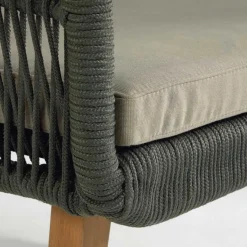 Online Wohnen Sofa & Sessel aus Kordel-Geflecht - Lagoas (dreiteilig)