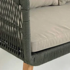 Online Wohnen Sofa & Sessel aus Kordel-Geflecht - Lagoas (dreiteilig)