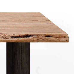Wohnen Sofa Baumkantentisch aus Akazie Natur - Gurtan