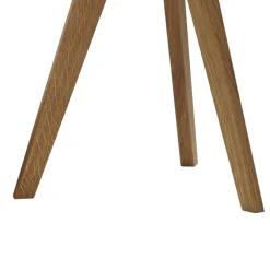 Wohnen Sofa Beistelltisch aus Wildeiche Massivholz - Sandi