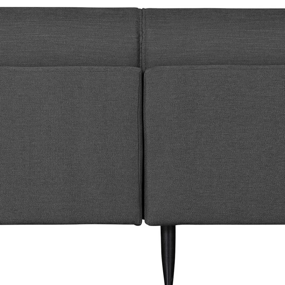 Discount Wohnen Sofa für drei Personen in Dunkelgrau - Augusta