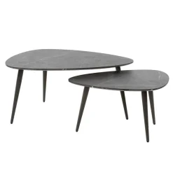 Best Wohnen Sofatisch Duo in dreieckiger Form - Vilja (zweiteilig)