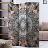 Best Wohnen Spanische Trennwand mit Mandala Motiv bedruckt - Waykiko