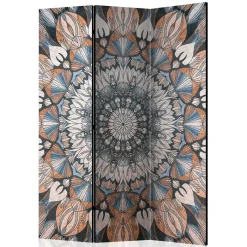 Best Wohnen Spanische Trennwand mit Mandala Motiv bedruckt - Waykiko