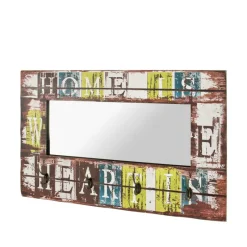 Sale Wohnen Spiegel Garderobe Yilmo mit Haken