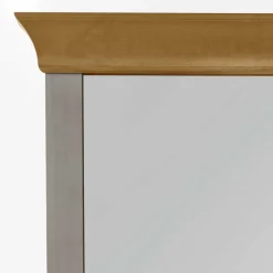 Discount Wohnen Spiegel mit Kommode Cempino in Grau (zweiteilig)