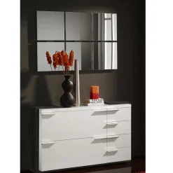 Discount Wohnen Spiegel Set & Schuhschrank - Alexandra (zweiteilig)
