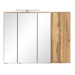 Best Wohnen Spiegelschrank 4-türig & Unterbeckenschrank - Mia (zweiteilig)