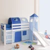 Best Wohnen Spielbett Normandie mit Rutschturm