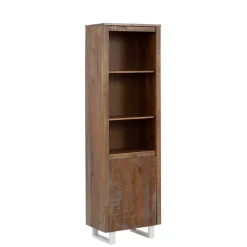 Discount Wohnen Standregal aus Kiefer Massivholz Dunkel - Lavagna