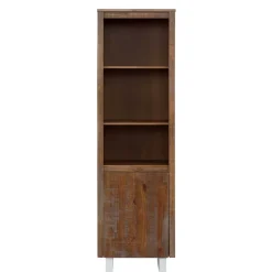 Discount Wohnen Standregal aus Kiefer Massivholz Dunkel - Lavagna