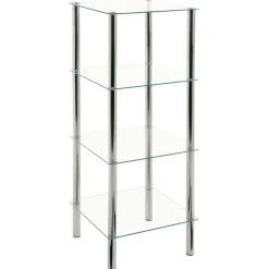 Sale Wohnen Standregal Tizia mit Glas