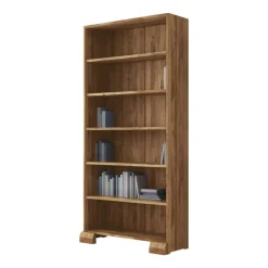 Clearance Wohnen Standregal Vaskov aus Wildeiche Massivholz
