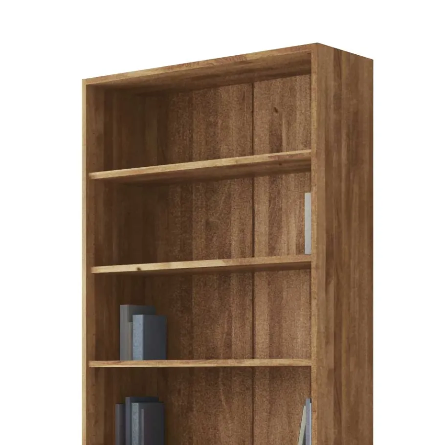 Clearance Wohnen Standregal Vaskov aus Wildeiche Massivholz