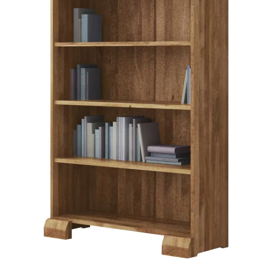 Clearance Wohnen Standregal Vaskov aus Wildeiche Massivholz